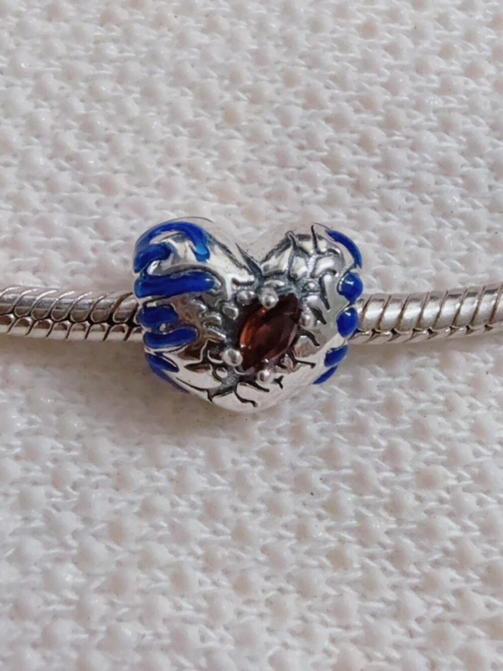 Stranger Things Heart Charm Silver Charm For Pandora Bracelet